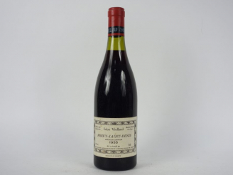 Vente aux enchères 1 BOUTEILLE MOREY SAINT DENIS LÉON VIOLLAND - 1955 - 2 CM