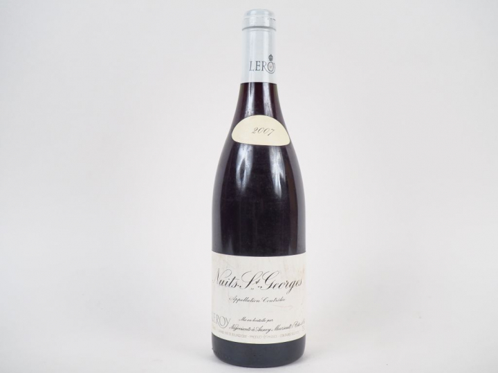1 BOUTEILLE NUITS SAINT GEORGES LEROY - 2007
