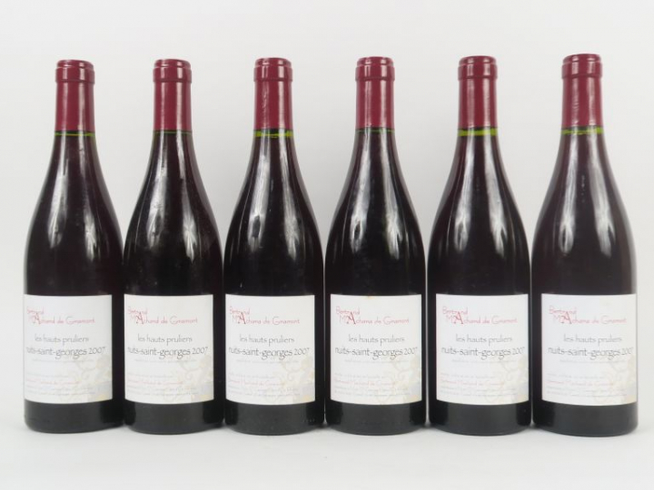6 BOUTEILLES NUITS SAINT GEORGES 'LES HAUTS PRULIERS' BERTRAND MACHARD