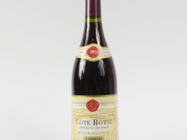 1 BOUTEILLE CÔTE ROTIE 'BRUNE ET BLONDE' GUIGAL - 1993