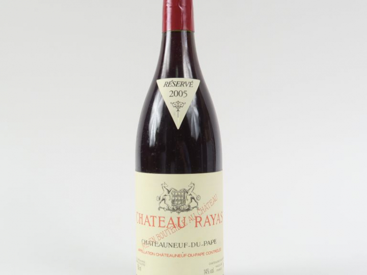 1 BOUTEILLE CHÂTEAUNEUF DU PAPE CHÂTEAU RAYAS - 2005
