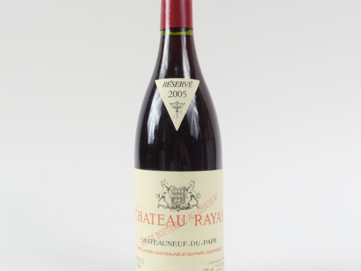 1 BOUTEILLE CHÂTEAUNEUF DU PAPE CHÂTEAU RAYAS - 2005