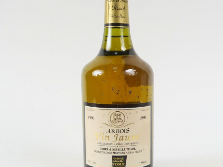 1 BOUTEILLE VIN JAUN ANDRÉ   MIREILLE TISSOT - 1991
