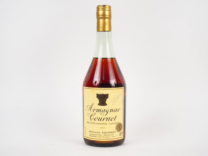 1 BOUTEILLE ARMAGNAC COURNET '20 ANS' 41,9°