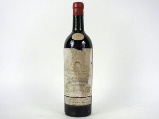 Vente aux enchères 1 BOUTEILLE MOUTON CADET BORDEAUX - 1931 - LB/EF