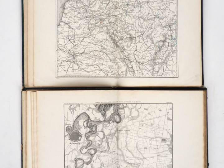 [ATLAS]. THIERS (A.). ATLAS DES CAMPAGNES DE LA RÉVOLUTION FRANCAISE -