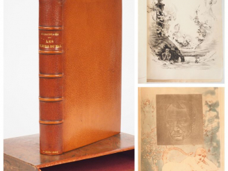 Vente aux enchères BAUDELAIRE (Ch.). LES FLEURS DU MAL. P., Pour les Cent Bibliophiles, 1
