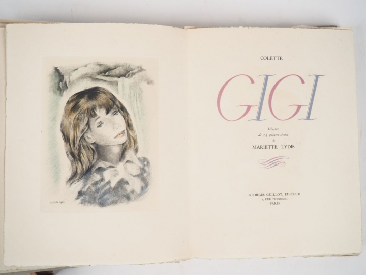 COLETTE. GIGI. Paris, Guillot, 1948. In-folio en ff., sous chemise rem