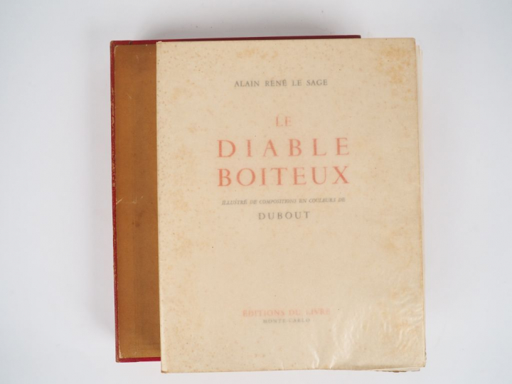 [DUBOUT]. LE SAGE (A. R.). LE DIABLE BOITEUX. Monte-Carlo, Éditions du