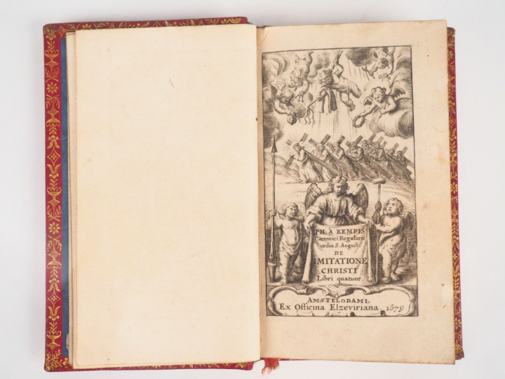 KEMPIS (Th. à). IMITATIONE CHRISTI LIBRI QUATUOR. Amsterdam, ex offici