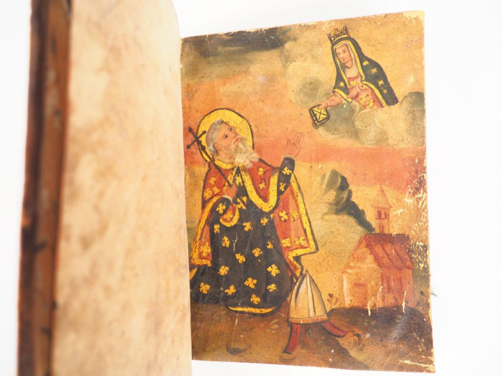 [MANUSCRIT]. MANUSCRIT RELIGIEUX EN LANGUE ESPAGNOLE FIN XVIIe. En die