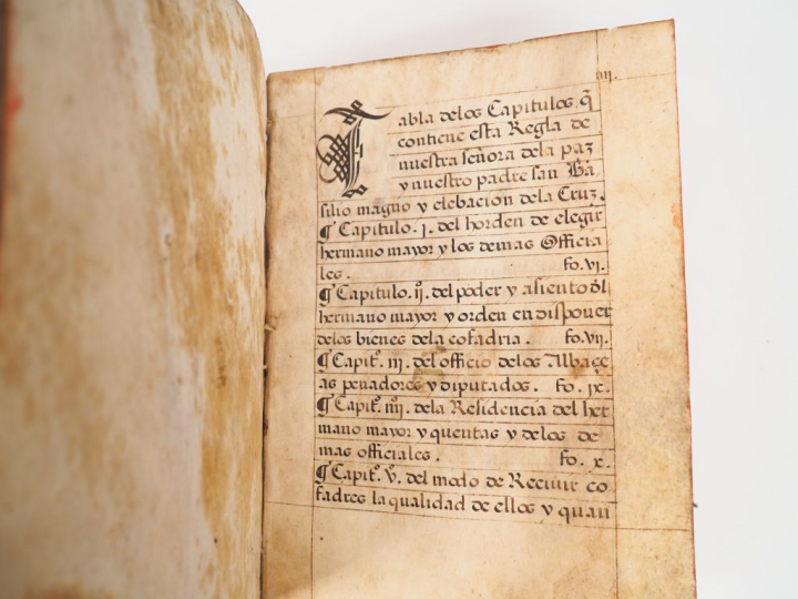 [MANUSCRIT]. MANUSCRIT RELIGIEUX EN LANGUE ESPAGNOLE FIN XVIIe. En die