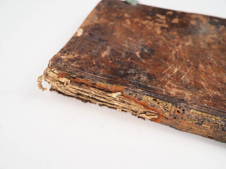 [MANUSCRIT]. MANUSCRIT RELIGIEUX EN LANGUE ESPAGNOLE FIN XVIIe. En die