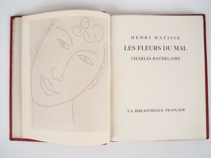 [MATISSE]. BAUDELAIRE (Ch.). LES FLEURS DU MAL. Paris, La Bibliothèque