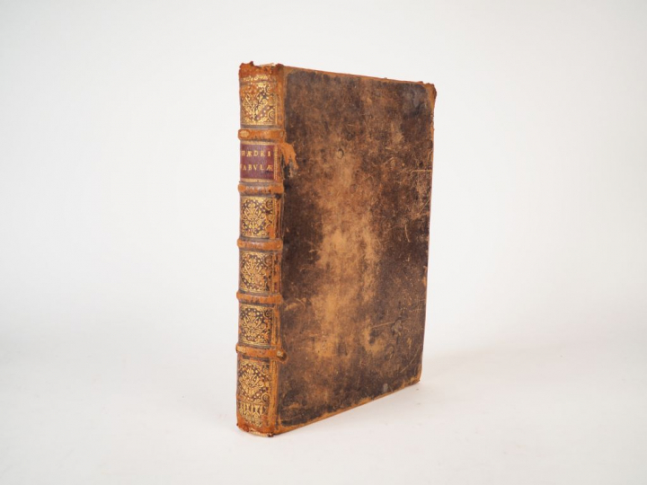 PHÈDRE. FABULARUM AESOPIARUM LIBRI V. Amsterdam, Fr. Halmae, 1701. In-