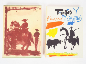 Vente aux enchères PICASSO (Pablo). TOROS Y TOREROS. Paris, Cercle d’Art, 1962. In-folio 
