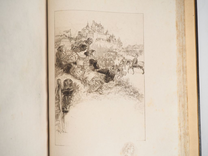 [ROBIDA]. POËMES ET BALLADES DU TEMPS PASSÉ. Préface de Jules de Marth