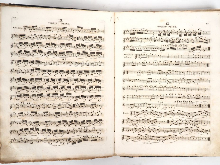 [MUSIQUE]. BEETHOVEN (L. van)]. COLLECTION DES QUATUORS, QUINTETTIS ET