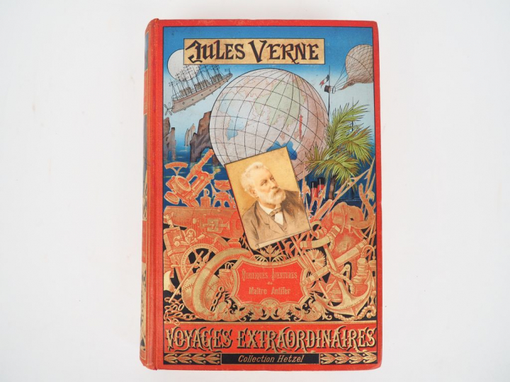 VERNE (J.). 	MIRIFIQUES AVENTURES DE MAÎTRE ANTIFER. Paris, Hetzel, [1