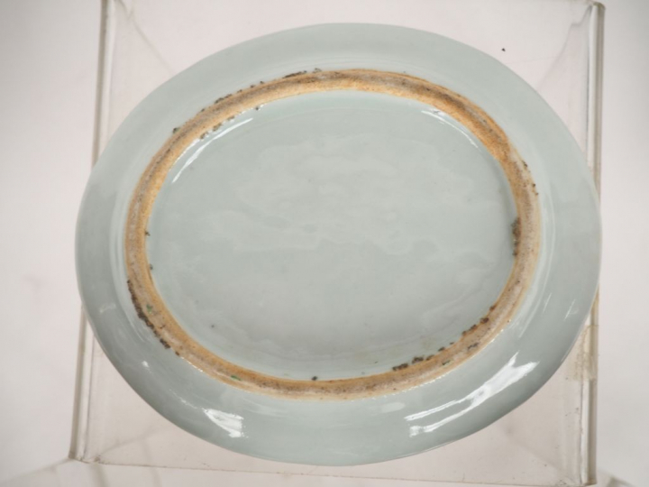 Partie de service à café en porcelaine polychrome de canton de style f