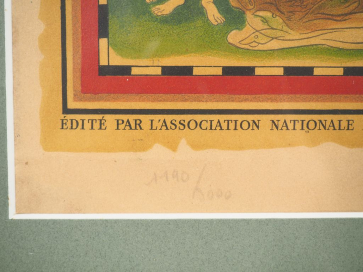 Affiche signée en bas à droite Lucien Boucher (1889 1971) Affiche édit