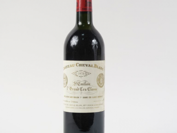 1 BOUTEILLE CHÂTEAU CHEVAL BLANC 1er GCC ST EMILION - 1978 - HEP