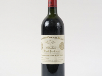 Vente aux enchères 1 BOUTEILLE CHÂTEAU CHEVAL BLANC 1er GCC ST EMILION - 1978 - HEP-MEP