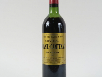 Vente aux enchères 1 BOUTEILLE CHÂTEAU BRANE CANTENAC GCC MARGAUX - 1982 - HEP