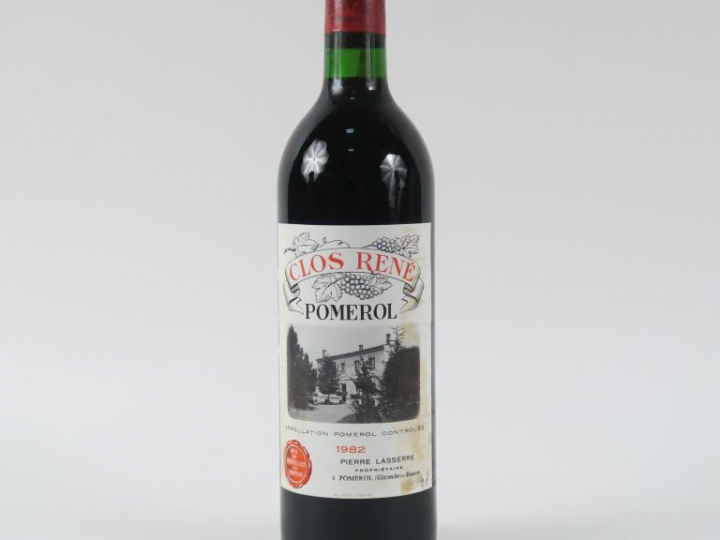 1 BOUTEILLE CLOS RENÉ POMEROL - 1982