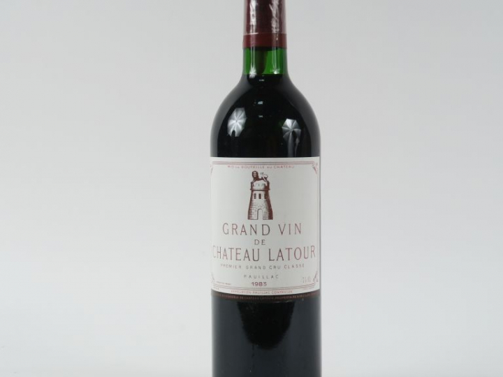 1 BOUTEILLE CHÂTEAU LATOUR 1er GCC PAUILLAC - 1983 - BG