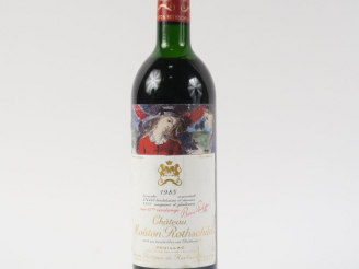 Vente aux enchères 1 BOUTEILLE CHÂTEAU MOUTON ROTHSCHILD 1er GCC PAUILLAC - 1985 - HEP/CA