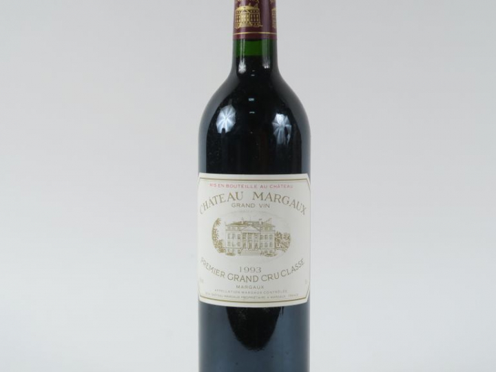 1 BOUTEILLE CHÂTEAU MARGAUX 1er GCC MARGAUX - 1993