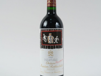 Vente aux enchères 1 BOUTEILLE CHÂTEAU MOUTON ROHSCHILD 1er GCC PAUILLAC - 1994