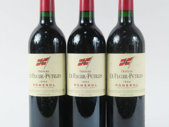 3 BOUTEILLES CHÂTEAU LA FLEUR PETRUS POMEROL - 1994