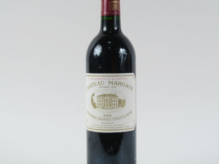 1 BOUTEILLE CHÂTEAU MARGAUX 1er GCC MARGAUX - 1995