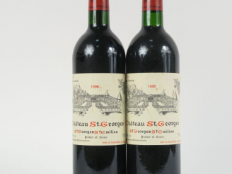 Vente aux enchères 2 BOUTEILLES CHÂTEAU ST GEORGES MONTAGNE ST EMILION - 1998