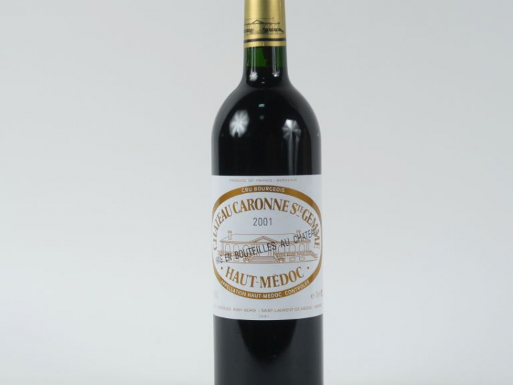 1 BOUTEILLE CHÂTEAU CARONNE SAINTE GEMME CB HAUT MEDOC - 2001