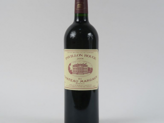 Vente aux enchères 1 BOUTEILLE PAVILLON ROUGE DU CHÂTEAU MARGAUX - 2004