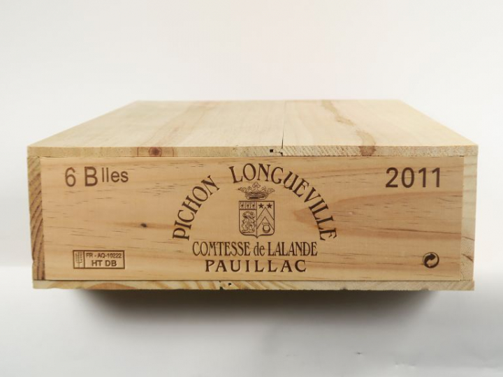 6 BOUTEILLES CHÂTEAU PICHON COMTESSE DE LONGUEVILLE GCC PAUILLAC - 201