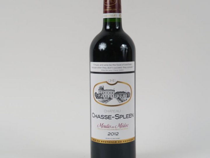 1 BOUTEILLE CHÂTEAU CHASSE SPLEEN MOULIS - 2012