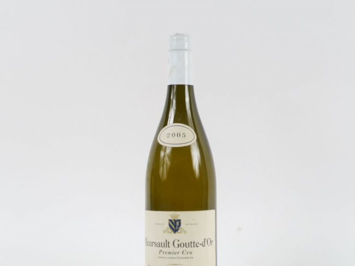 1 BOUTEILLE MEURSAULT GOUTTE D'OR 1er DOMAINE PIERRE BOUZEREAU EMONIN 