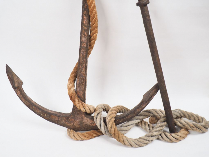 Encre de bateau. Dim. 110 x 60 cm.