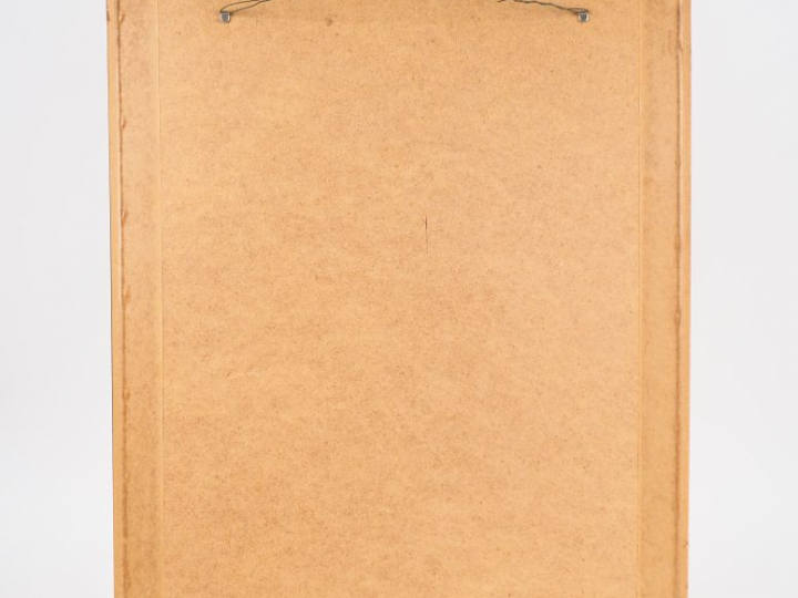 Fernand ROUX. "Nu cubiste". Aquarelle, signée en bas à droite. Dim. 60