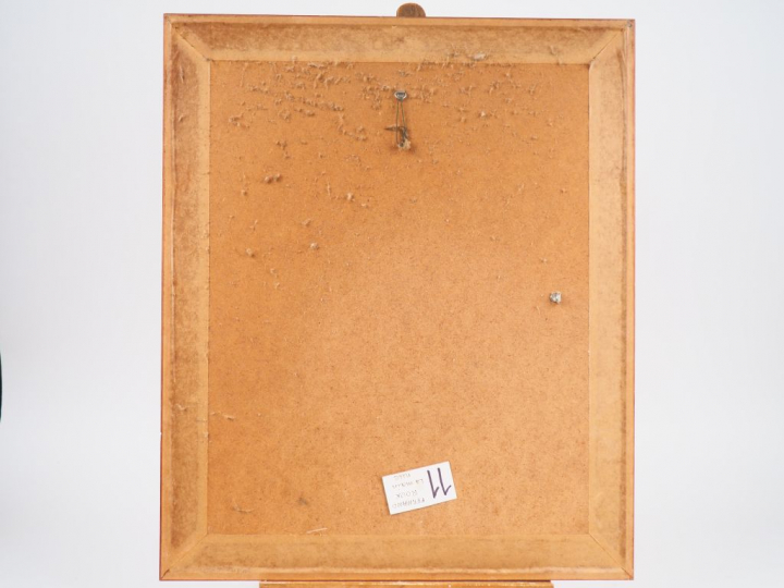 Fernand ROUX. "La main nue". Dessin signé en bas à droite, titré au do