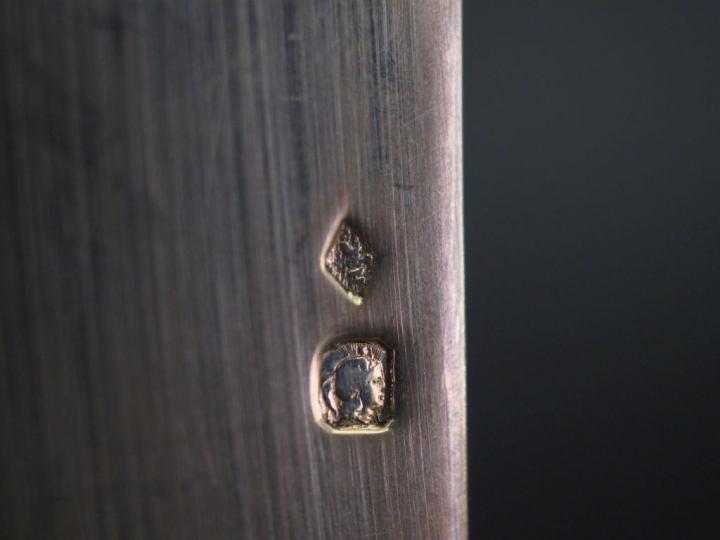 Partie de ménagère en argent, poinçon Minerve, modèle à double coquill
