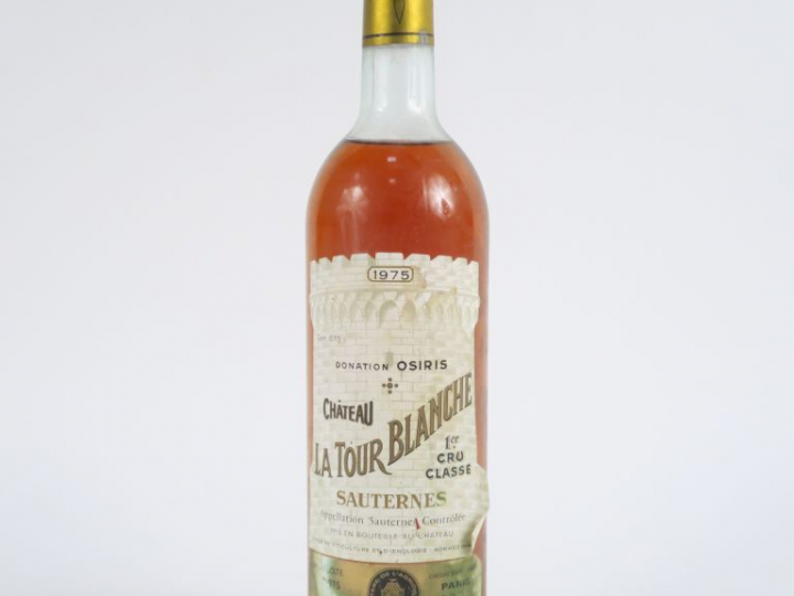 1 BOUTEILLE CHÂTEAU LA TOUR BLANCHE 1er CC SAUTERNES - 1975 - HEP