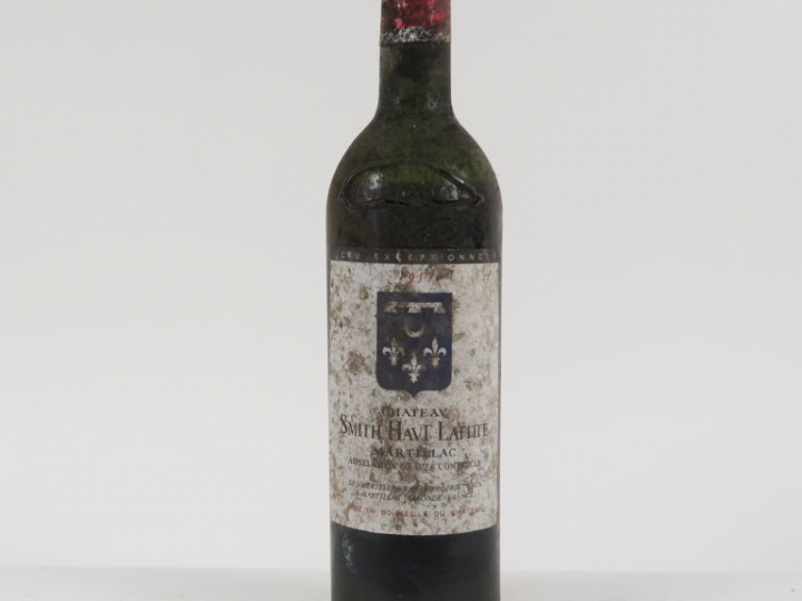 1 BOUTEILLE CHÂTEAU SMITH HAUT LAFITTE GRAVES - 1957 - BEP-VIDANGE/BS