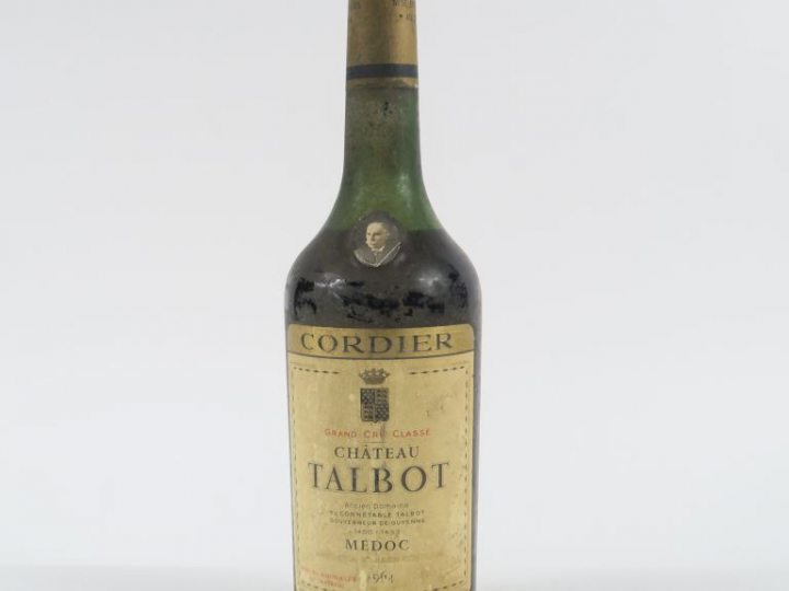 1 BOUTEILLE CHÂTEAU TALBOT GCC MEDOC - 1964 - LB/BS