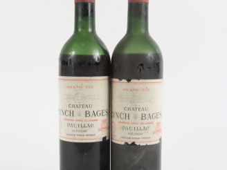 Vente aux enchères 2 BOUTEILLES CHÂTEAU LYNCH BAGES GCC PAUILLAC - 1964 - BEP