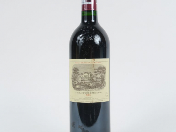 1 BOUTEILLE CHÂTEAU LAFITE ROTHSCHILD 1er GCC MARGAUX - 2001 - ETLT